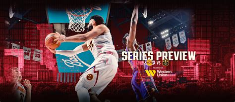 Nuggets vs. Lakers Western Conference Finals Series .
